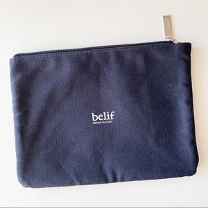 NWOT Belif Makeup Pouch